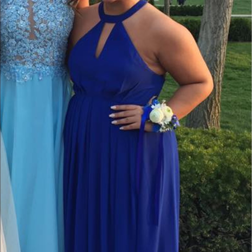 Royal Blue Gown